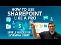 How to Use SharePoint Like a Pro Simple Guide for Everyday Users