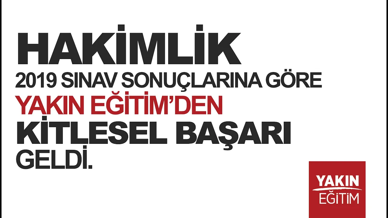 Yakın Eğitim Youtube Video