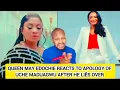 QUEEN MAY EDOCHIE REACTS TO APOLOGY OF UCHE MADUAGWU AFTER HE LIÊS OVER