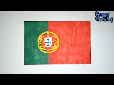 Download MP3 How to Draw The Flag of Portugal