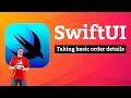 Taking basic order details - Cupcake Corner SwiftUI Tutorial