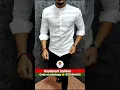 Download Lagu fastival white short kurta for mens | men's stylish look with white short kurta #shorts
