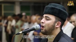 bacaan alquran imam italia dengan gaya bacaan yang berbeda sangat merdu 