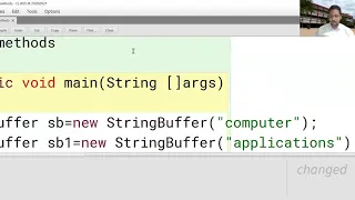 StringBuffer class in java