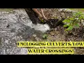 Download Lagu UNCLOGGING CULVERTS IN THE WOODS! 05/2025