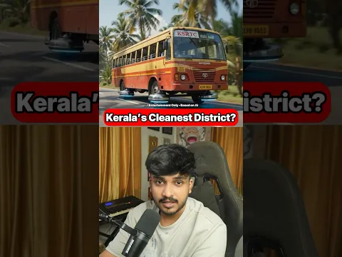 AI Ranked Kerala’s Cleanest Districts! (Top 10) 🏆