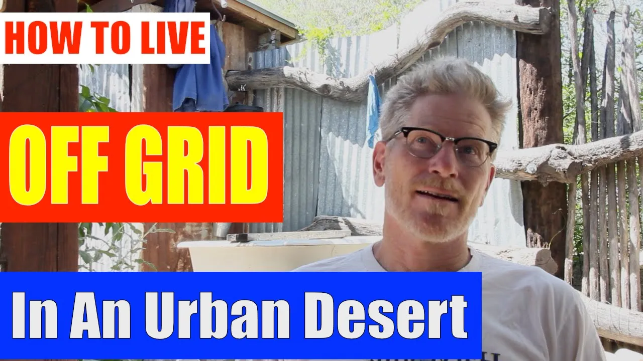 Live off grid in urban desert - Tips from Brad Lancaster, Tucson Arizona