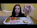 Krispy Kreme donuts mukbang eating show story time