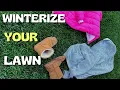 High Nitrogen Fertilizer To Help Your Lawn Get Through the Winter
