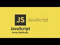 Javascript Array Methods Tutorial map Array Method