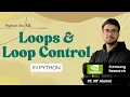 1 5 2 Python Loops Loop Control for while break continue Hindi