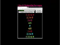 HTML CSS and JavaScript Code to Print Sandglass Pattern With Numbers