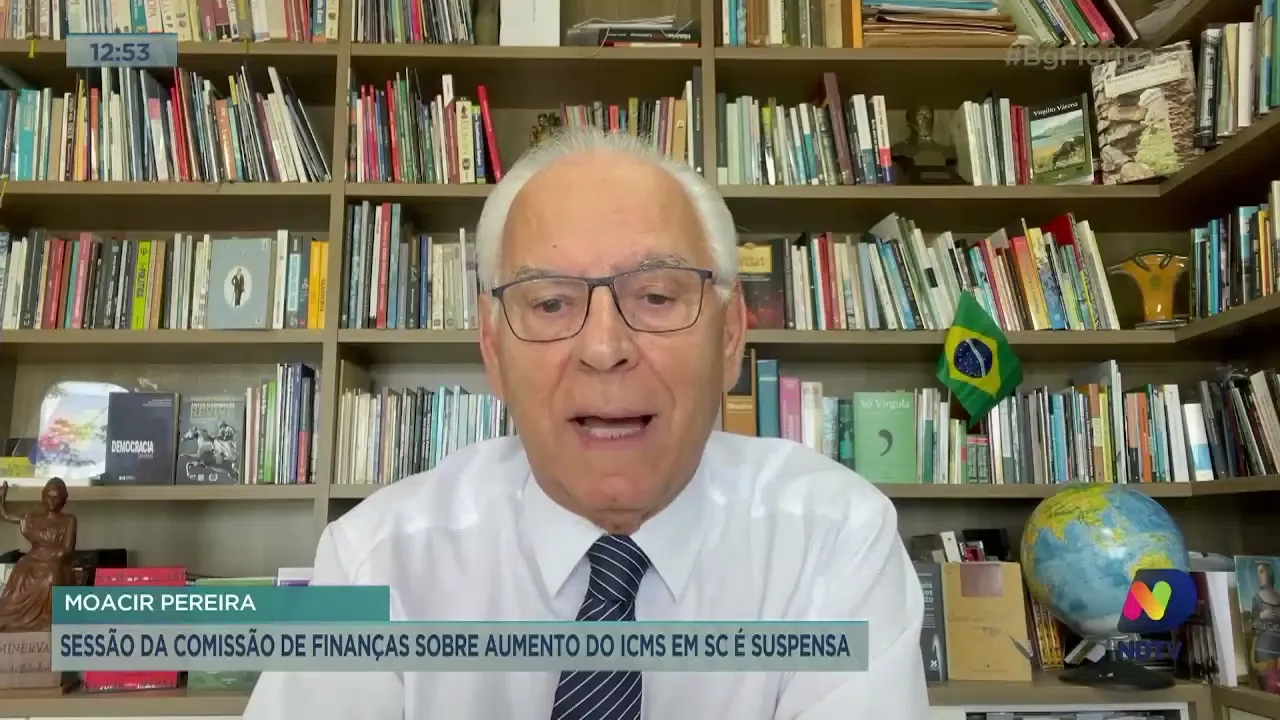 Santa Catarina: Sessão da Comissão de Finanças da Alesc sobre aumento do ICMS é suspensa