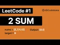 Two Sum Explained in JavaScript LeetCode DSA Series