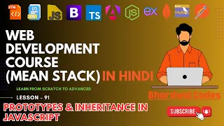 Prototypes Inheritance in JavaScript Complete MEAN Stack Web Development in Hindi