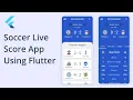 Flutter Soccer Live Score App
