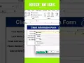 How to use Excel to Create a Fillable form with Submit Button Easily make Data Entry form in Excel