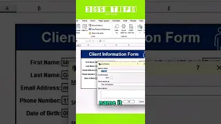 How to use Excel to Create a Fillable form with Submit Button Easily make Data Entry form in Excel