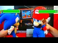 Lagu Mario vs. Sonic (Titototter) with healthbars (3/4)