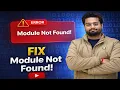 How to Fix The Module Not Found Error in Python xlsx module not found pandas numpy