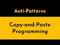Why Copy-Paste Code Destroys Your Project Copy-and-Paste Programming Anti-Pattern Geekific
