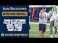 Charlie Partridge Talks Keon Keeley Armel Mukam Bryce Young More Notre Dame Defensive Line
