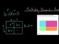 Multiply Binomials Area Model