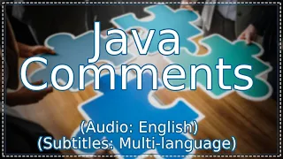 Java comments Single line comment Multi lines comment Java Course