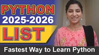 Python Tutorial Projects Notes Practice More 2025 26 List Hindi Urdu 12