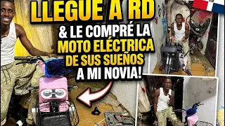 LLEGUÉ A RD & LE COMPRÉ LA MOTO ELÉCTRICADE SUS SUENOS A MI NOVIA! 😱