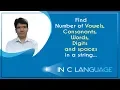 C program to count vowels in a string Strings in C