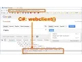 Get Read HTMLDocument with WebClient