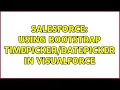 Salesforce Using bootstrap in visualforce 2 Solutions