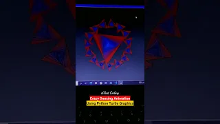 Crazy Dancing Animation using Python Turtle Graphics Wait till end VastCoding