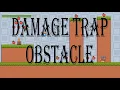 Trap Obstacle object with Damage Unity 2D Tutorial