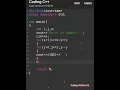 Best pattern tutorial ll C programming basic structures ll
