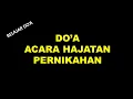 Download Lagu DOA ACARA HAJATAN PERNIKAHAN