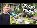 18 YEAR OLD Has His Own Pond Business
