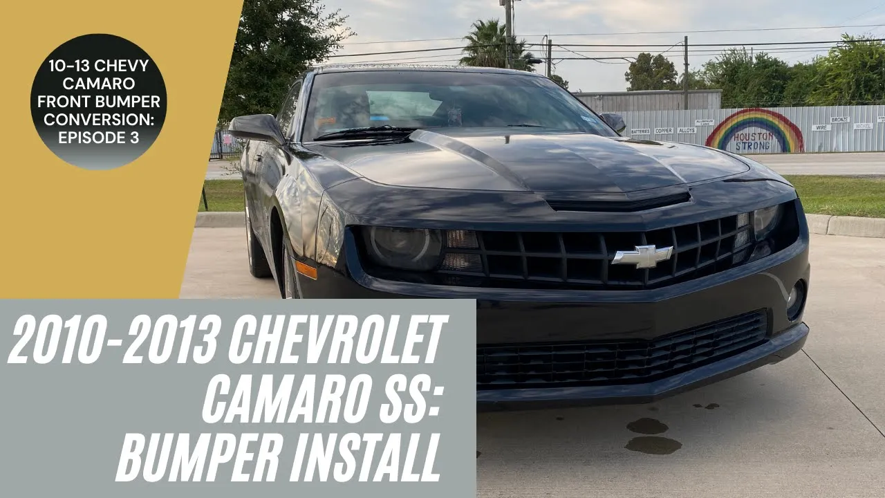 2010-2013 Chevrolet Camaro : Front Bumper Painted (SS Models)