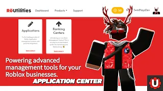 How To Make An Automatic Group Ranking Application Center In ROBLOX RoUtilities