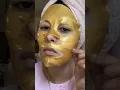 Download Lagu 24k GOLD  Face Mask?! #skincare #satisfying #gold