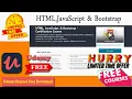 Free Udemy Courses HTML JavaScript Bootstrap - Certification Course CODERBABA