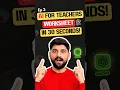 Teachers Create Printable Worksheets in 30 Seconds Using AI