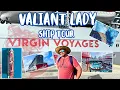 Complete Cruise Ship Tour of the Valiant Lady by Virgin Voyages Deck-by-Deck Full Ship Tour