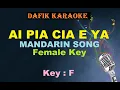 Download Lagu Ai Pia Cia E ya (Karaoke) Hokkien Song /Mandarin ,Female Key F