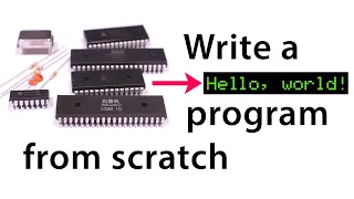 Hello world from scratch on a 6502 Part 1