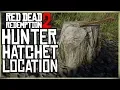 HUNTER HATCHET LOCATION - Red Dead Redemption 2