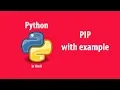 PIP in Python in Hindi
