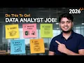 Do This To Get FIRST DATA ANALYST JOB