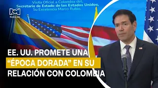 Marco Rubio aseguró que Colombia y EE.UU. entran en una nueva etapa de cooperación sin precedente